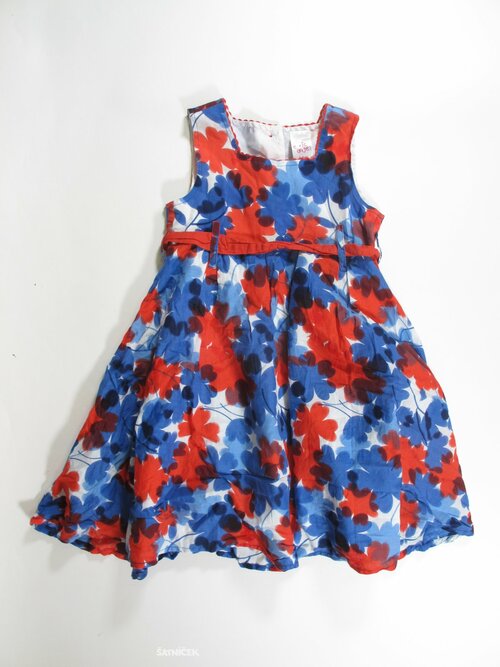 Šaty pro holky kytkované secondhand