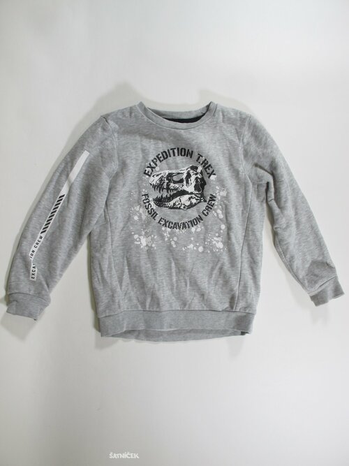 Mikina pro kluky šedá secondhand
