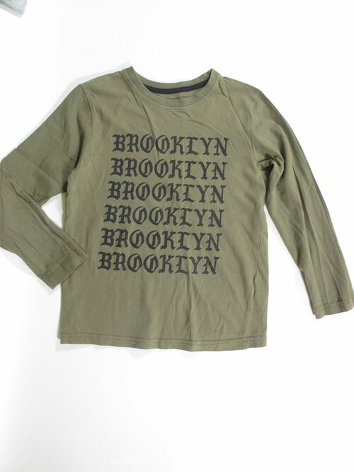 Triko dl.rukáv pro kluky zelené secondhand