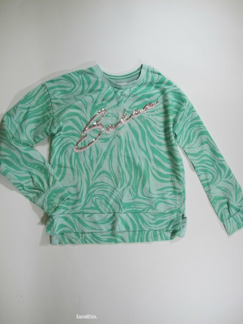 Mikina zelená pro holky secondahnd