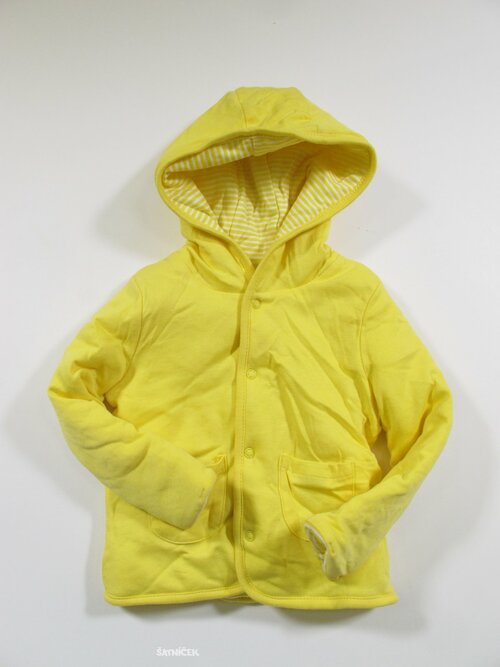 Oboustranný žlutý kabátek secondhand