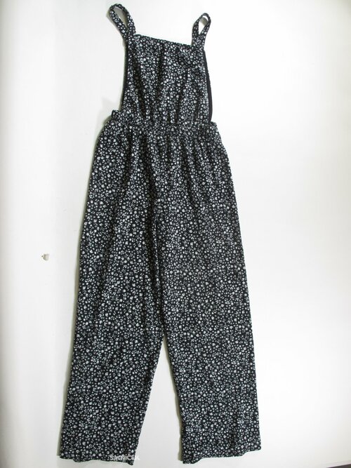 Letní overal pro holky kytkovaný secondhand