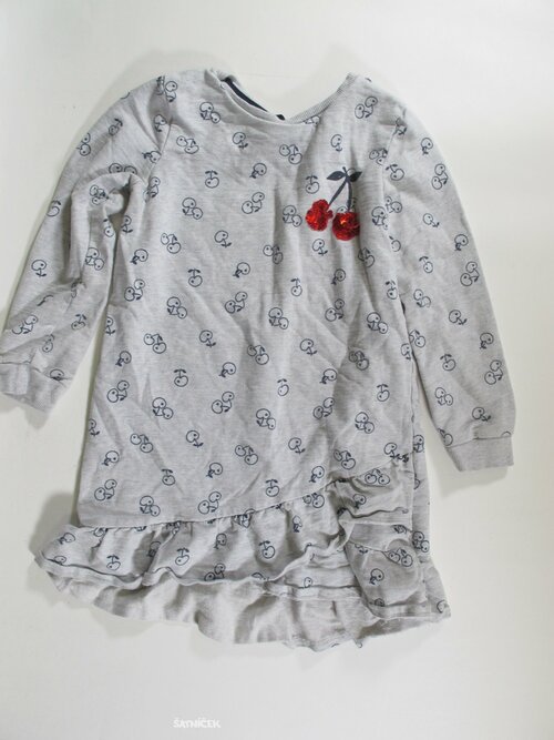 Mikina pro holky šedá delší secondhand