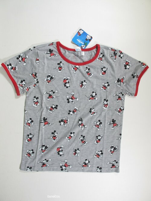 Triko pro kluky šedo červené outlet 