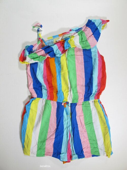Letní overal barevný secondhand