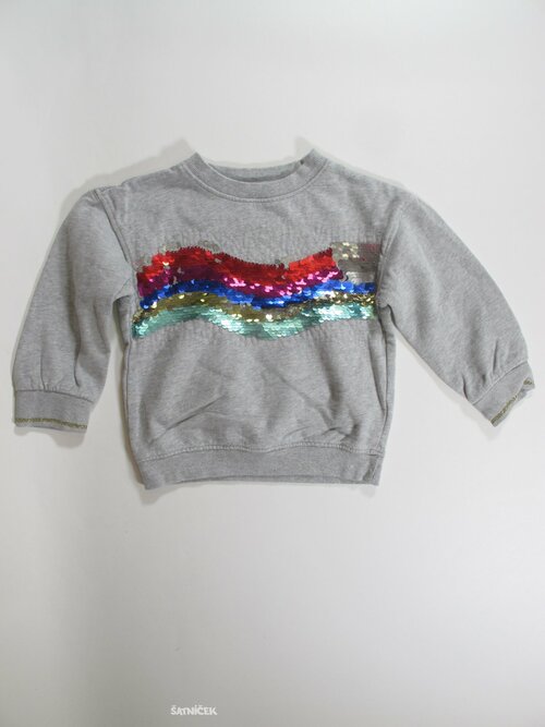 Mikina pro holky šedá secondhand