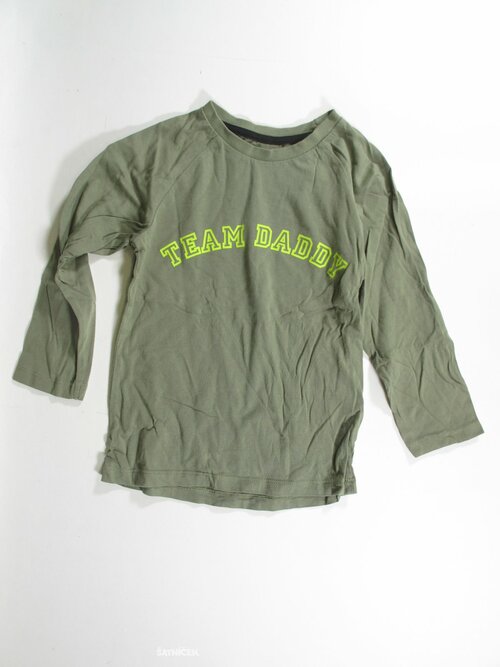 Triko dl.rukáv pro kluky zelené secondhand