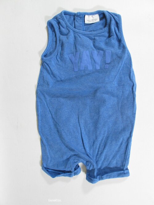 Letní overal modrý pro kluky secondhand