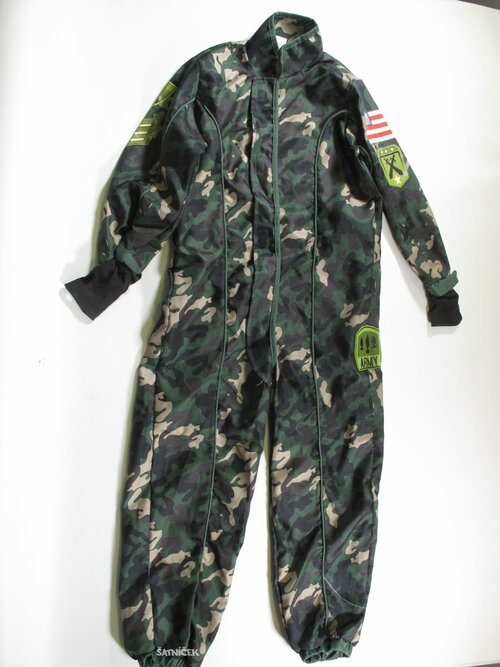 Kostým vojáka pro kluky secondhand