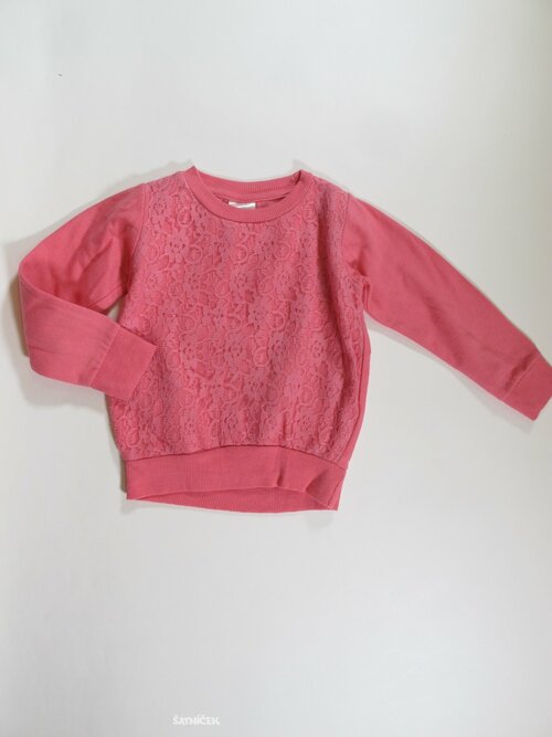 Mikina pro holky růžová secondhand