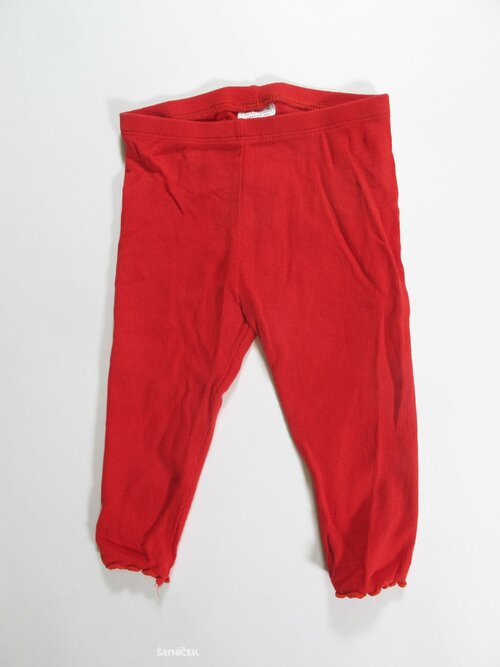 Elastáky  červené pro holky secondhand