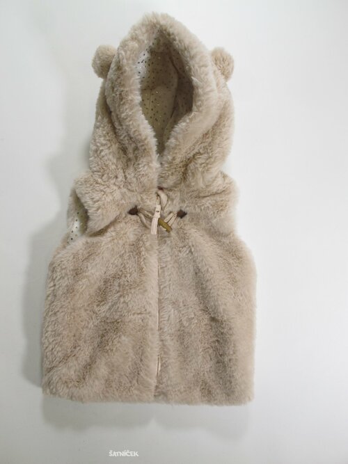 Vesta pro holky chlupatá secondhand