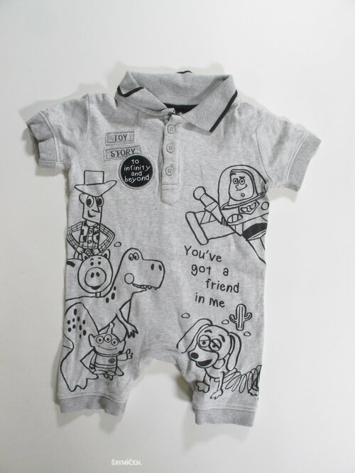 Overal pro kluky šedý secondahnd