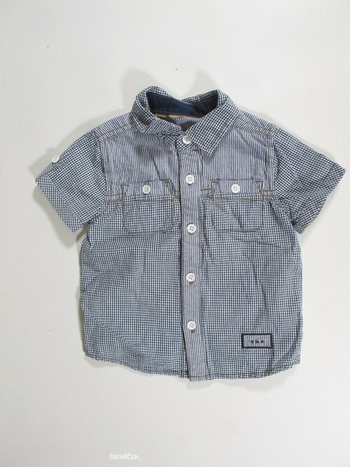 Košile pro kluky modro bílá scondhand