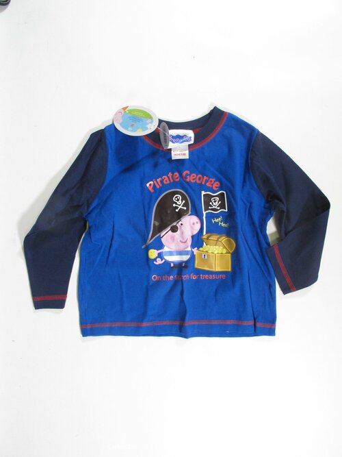 Triko dl.rukáv pro kluky modré outlet