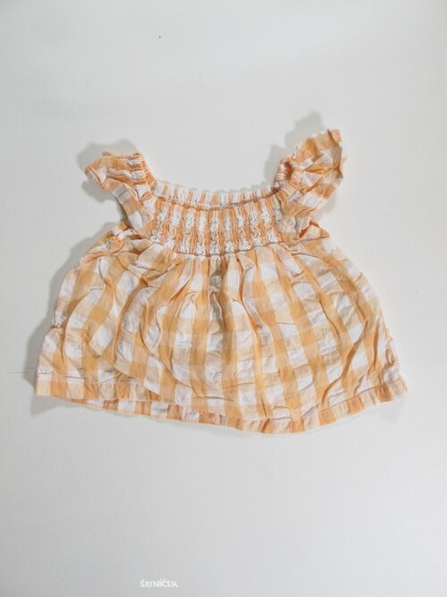 Tunika-šaty kostkovaná secondhand