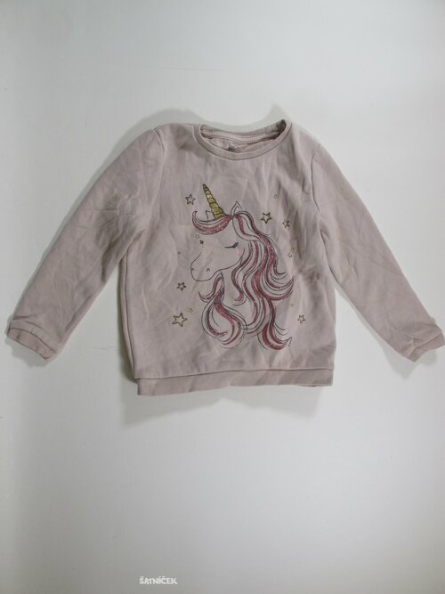 Mikina pro holky starorůžová secondhand