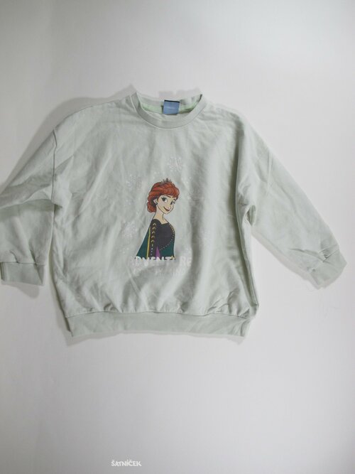 Mikina pro holky sv zelenkavá secondhand