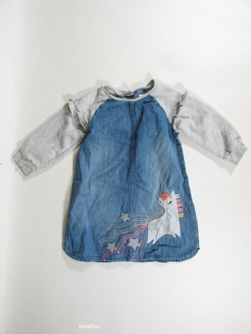 Šaty dl rukáv pro holky secondhand