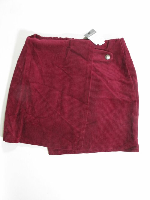 Manžestrová sukně pro holky vínová  outlet 