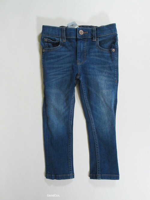 Džínové kalhoty pro kluky modré secondhand
