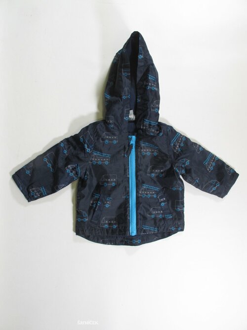 Šustáková modrá bunda pro kluky secondhand