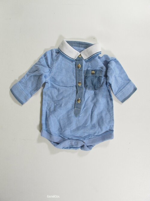 Košile-body pro kluky modrá secondahnd