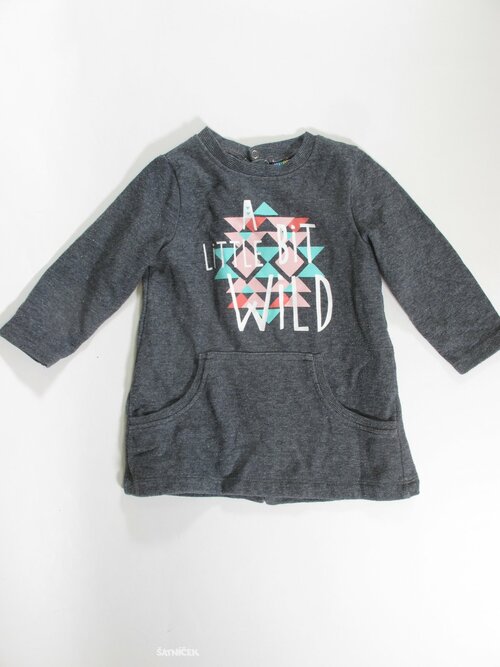 Šedá mikina pro holky secondhand