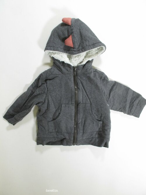 Šedá mikina pro kluky secondhand