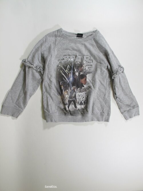 Mikina šedá pro holky secondhand