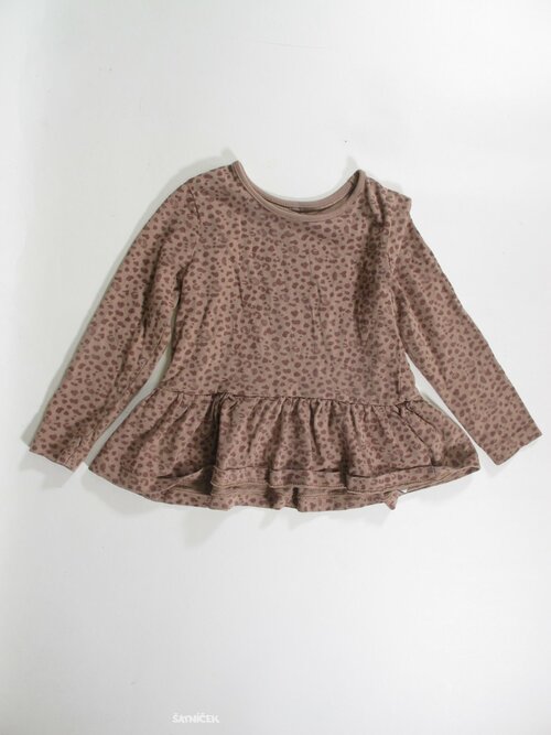 Triko dl.rukáv pro holky se vzorem secondhad