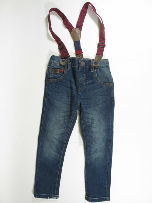 Džínové kalhoty pro kluky modré secondhand
