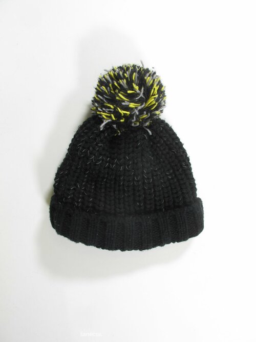 Zimní černá čepice pro kluky batman