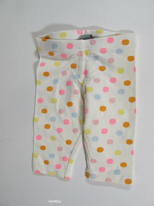 Elastáky pro  holky s puntíkem  secondhand