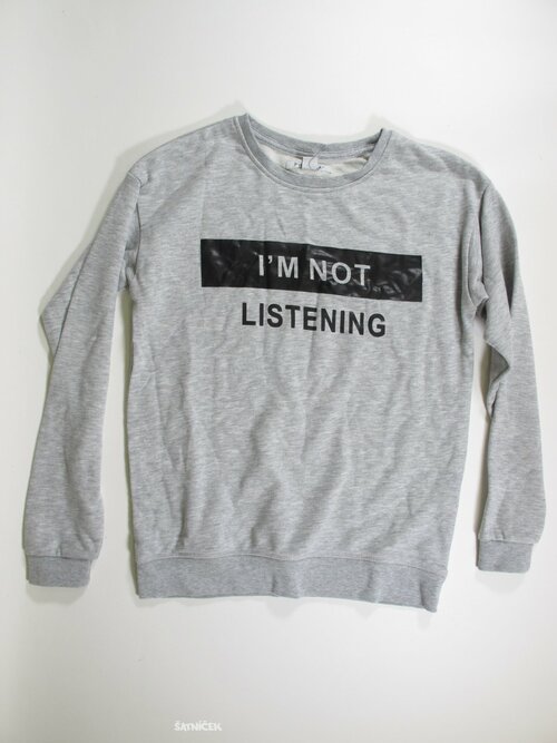 Mikina pro kluky šedá secondhand