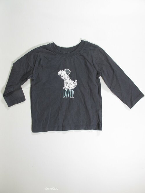 Triko dl rukáv pro kluky šedé secondhand