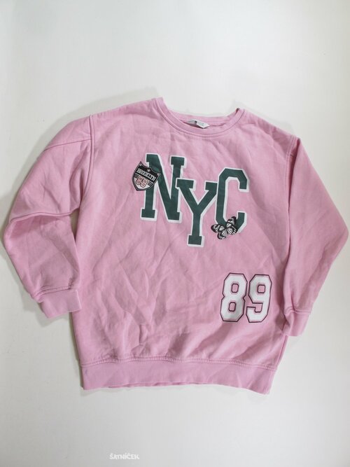 Mikina pro holky růžová secondhnad