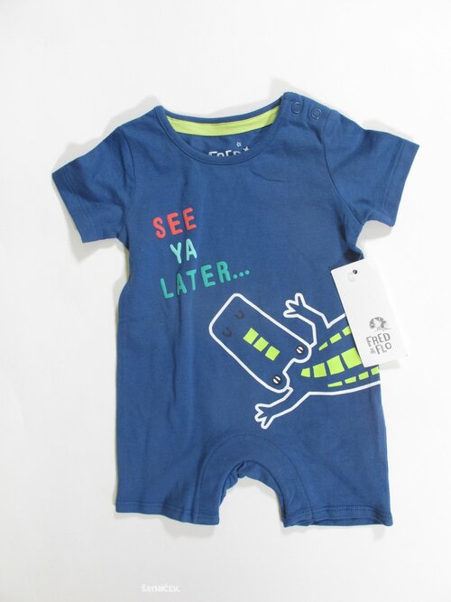 Letní overal pro kluky modrý overal