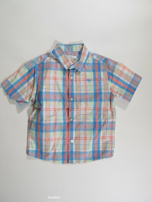 Kostkovaná košile pro kluky secondhnad