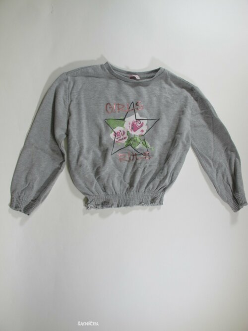 Mikina pro holky šedá secondhand