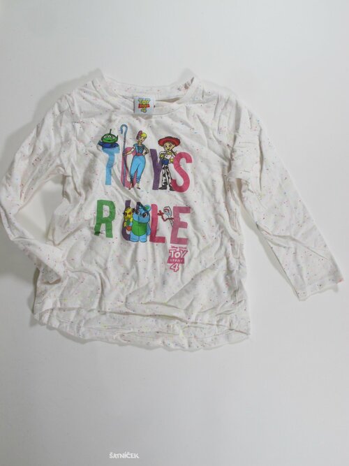 Triko dl.rukáv  kropenaté pro holky secondhand