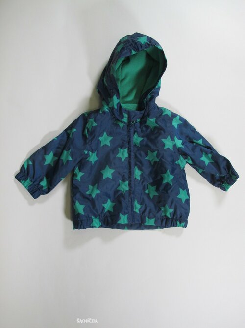 Hvězdičková šustáková bunda pro kluky secondhand
