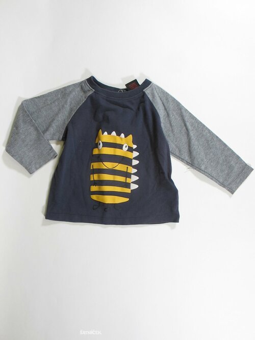 Triko dl.rukáv pro kluky šedé secondhand