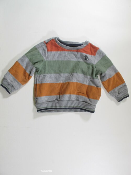 Mikina pro kluky s pruhem  secondhand