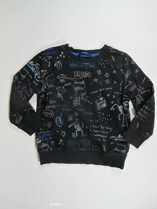 Obrázková mikina pro kluky secondhand