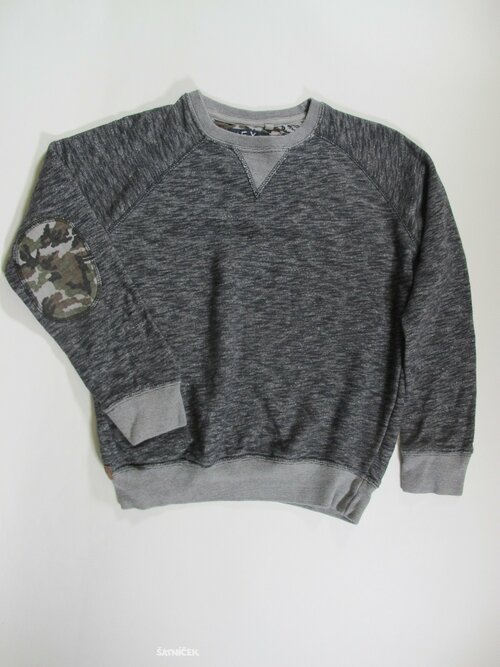 Šedá mikina pro kluky secondhand