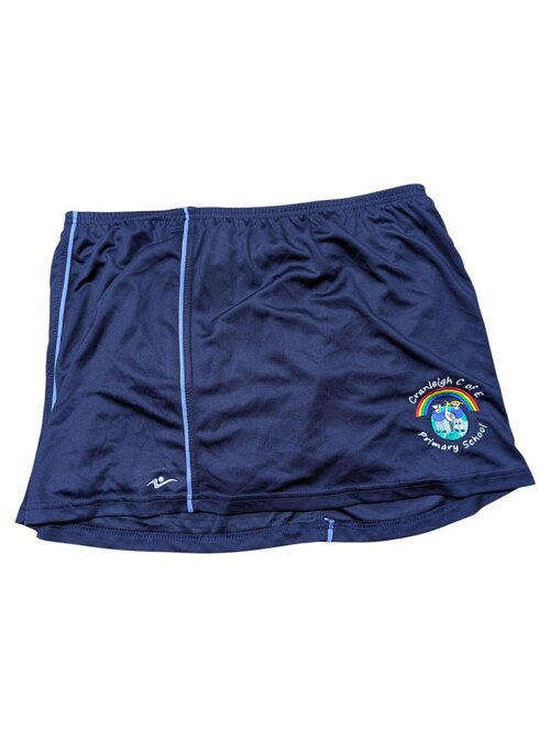 Sportovní modrá sukně s kraťasy pro holky outlet