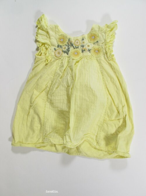 Šaty žluté pro holky secondhand