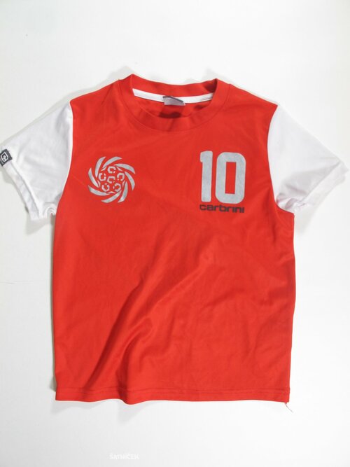 Triko dresové červené pro kluky secondhand