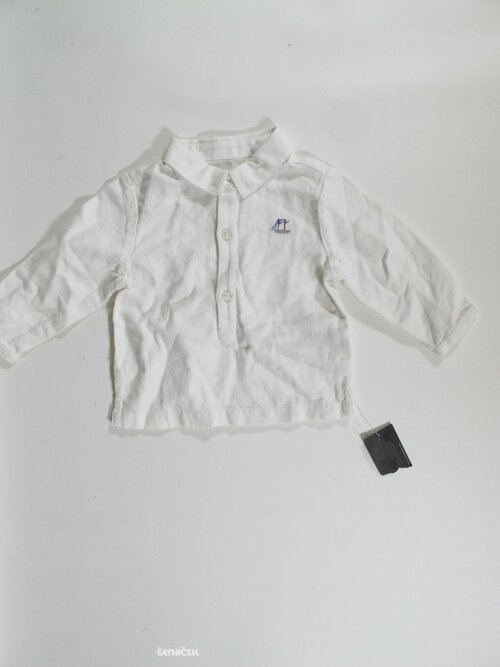 Košile pro kluky bílá outlet